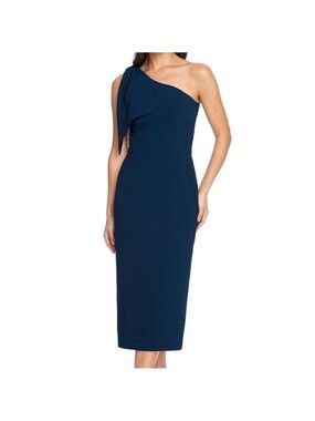 NWT Dress the Population Tiffany Asymmetrical Dress